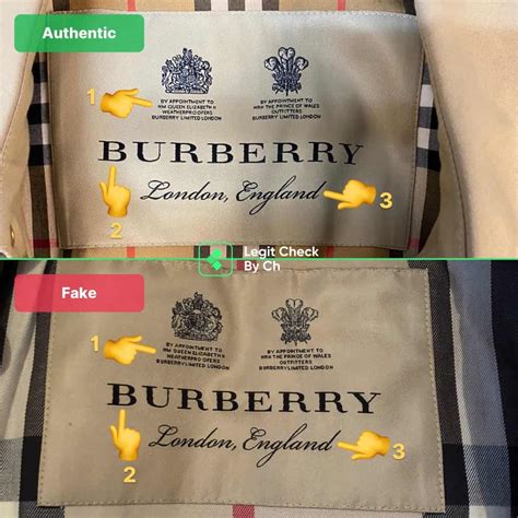 real burberry coat.